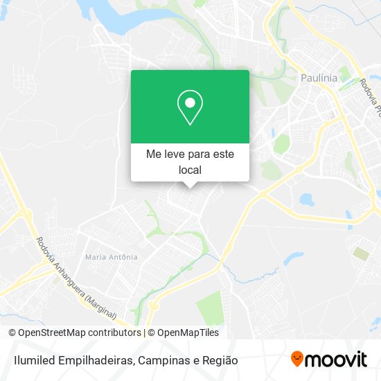 Ilumiled Empilhadeiras mapa