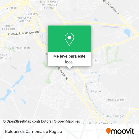 Baldani di mapa