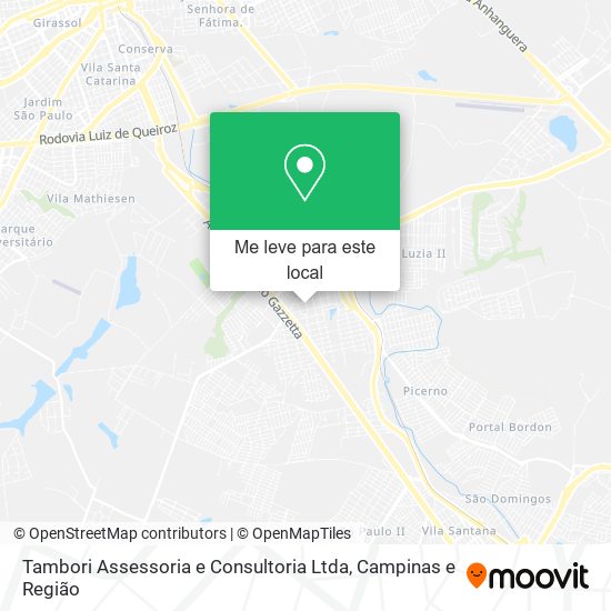 Tambori Assessoria e Consultoria Ltda mapa