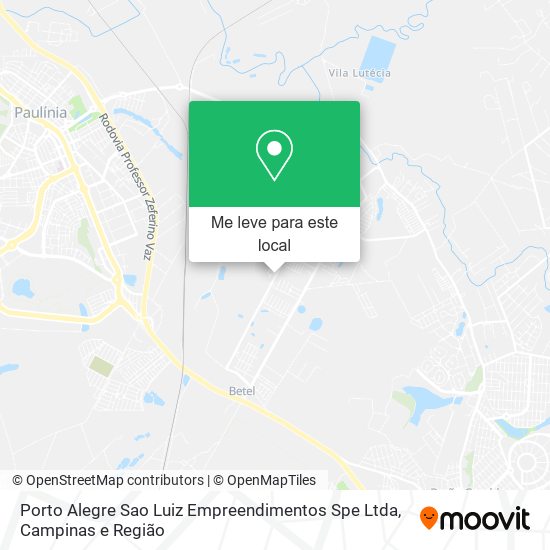 Porto Alegre Sao Luiz Empreendimentos Spe Ltda mapa