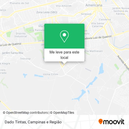 Dado Tintas mapa