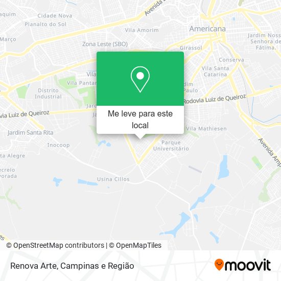 Renova Arte mapa