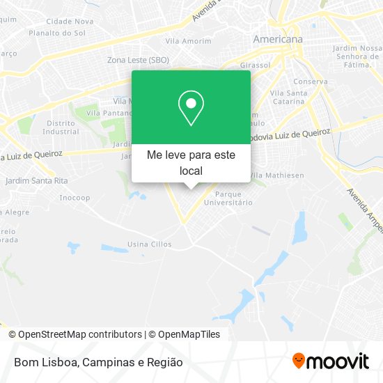 Bom Lisboa mapa