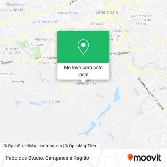 Fabulous Studio mapa