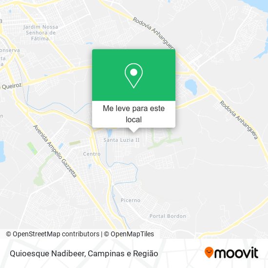 Quioesque Nadibeer mapa