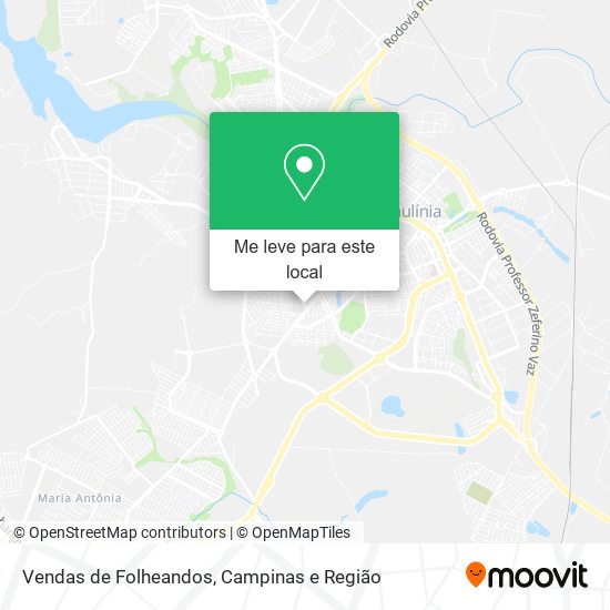 Vendas de Folheandos mapa