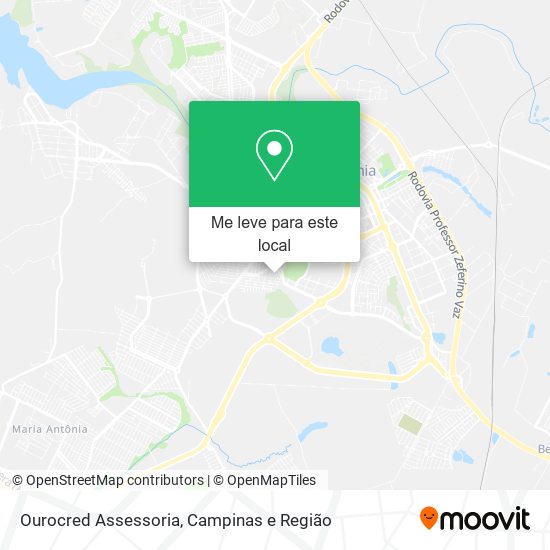 Ourocred Assessoria mapa