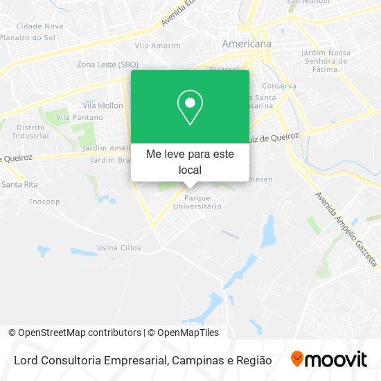 Lord Consultoria Empresarial mapa