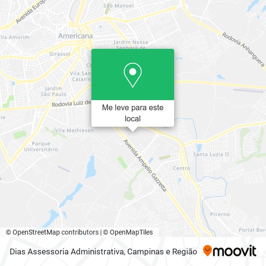 Dias Assessoria Administrativa mapa