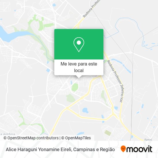 Alice Haraguni Yonamine Eireli mapa