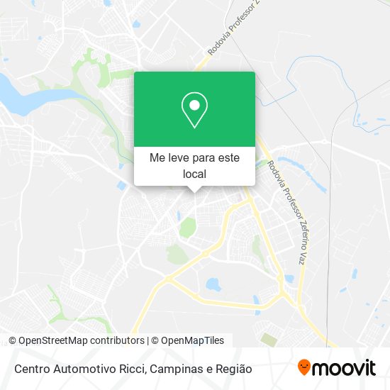 Centro Automotivo Ricci mapa