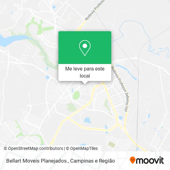 Bellart Moveis Planejados. mapa