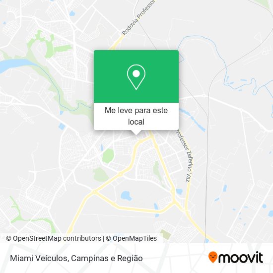 Miami Veículos mapa