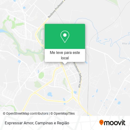 Expressar Amor mapa