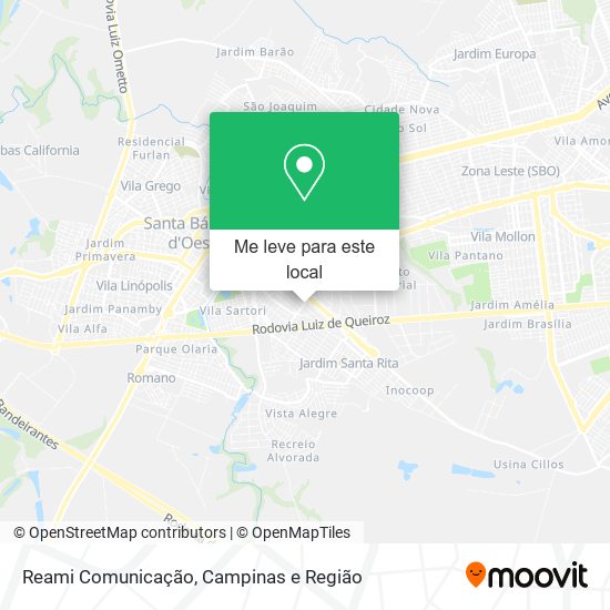 Reami Comunicação mapa