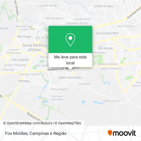 Fox Moldes mapa