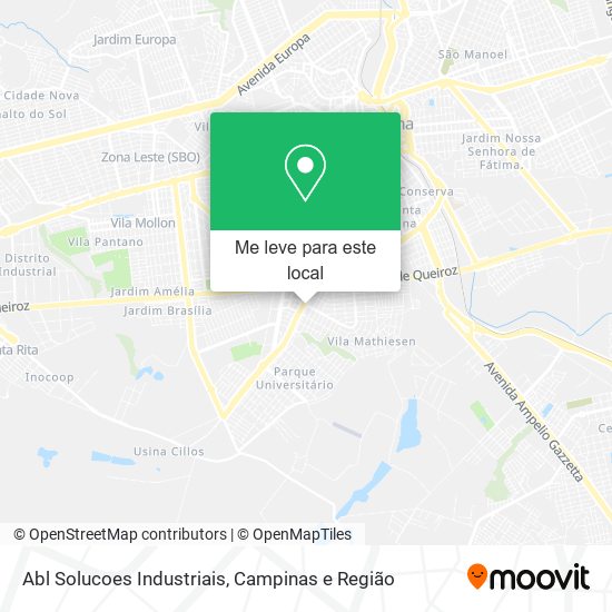 Abl Solucoes Industriais mapa