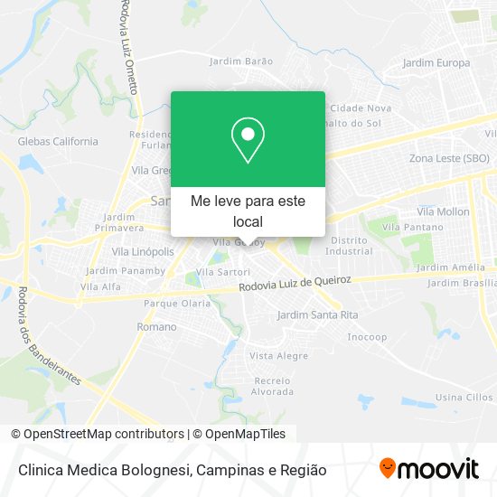 Clinica Medica Bolognesi mapa