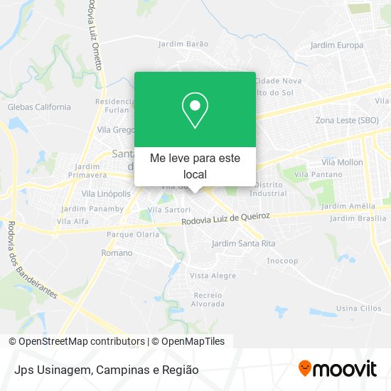 Jps Usinagem mapa