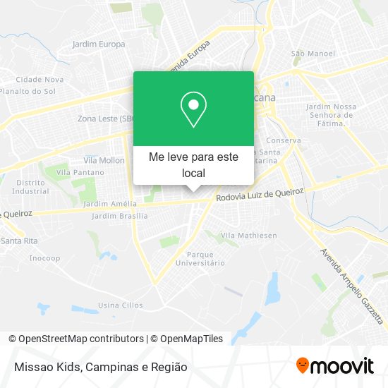 Missao Kids mapa