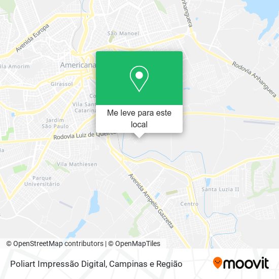 Poliart Impressão Digital mapa