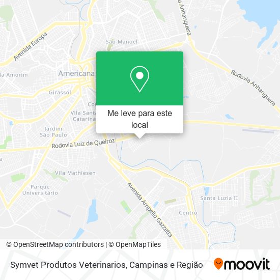 Symvet Produtos Veterinarios mapa