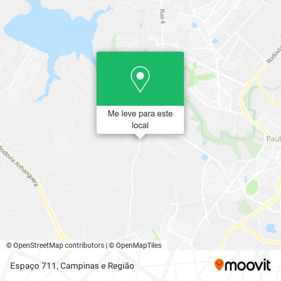 Espaço 711 mapa