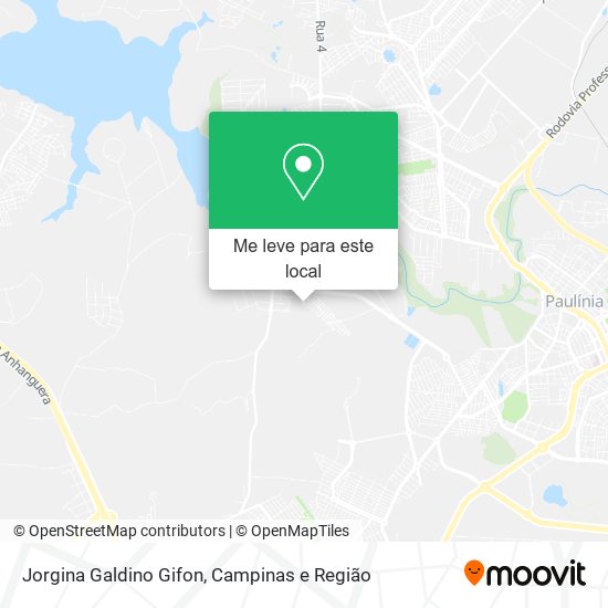 Jorgina Galdino Gifon mapa