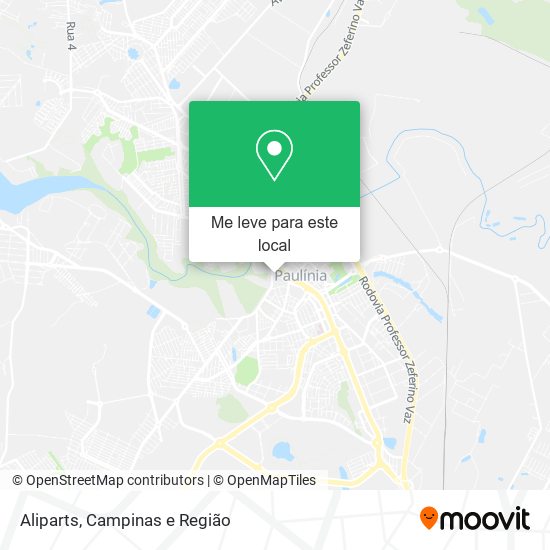 Aliparts mapa