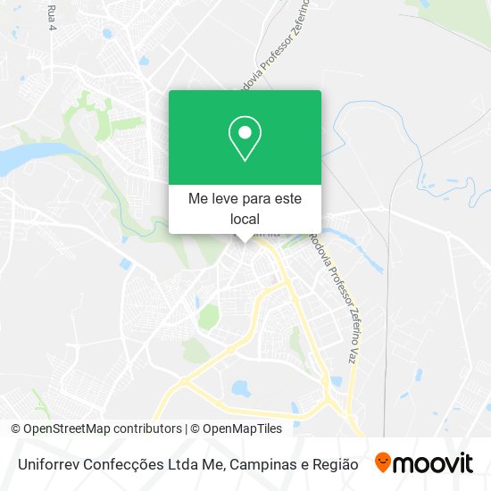 Uniforrev Confecções Ltda Me mapa