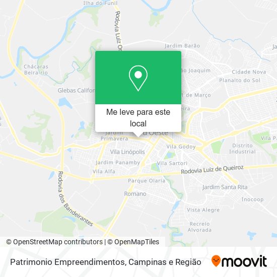 Patrimonio Empreendimentos mapa