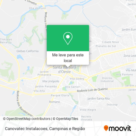 Canovatec Instalacoes mapa