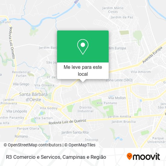 R3 Comercio e Servicos mapa