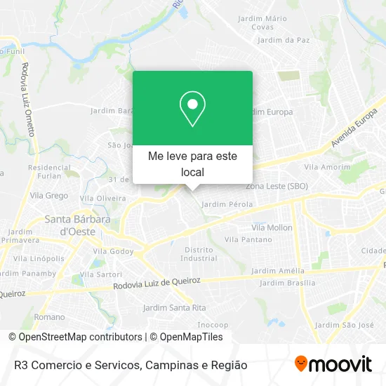 R3 Comercio e Servicos mapa