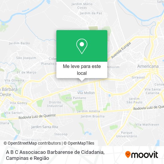 A B C Associacao Barbarense de Cidadania mapa