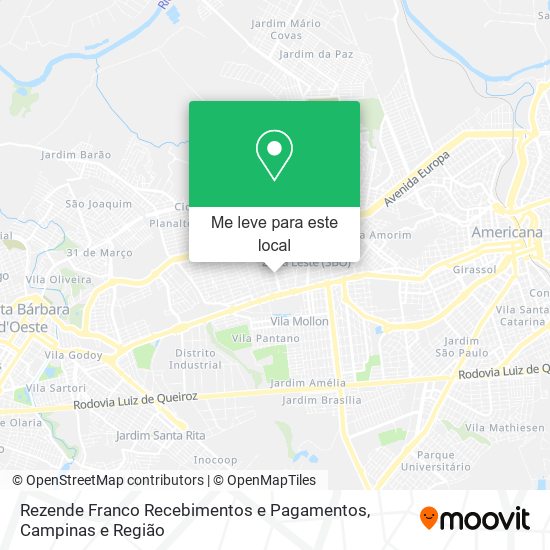 Rezende Franco Recebimentos e Pagamentos mapa