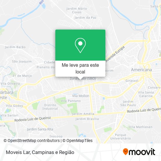 Moveis Lar mapa