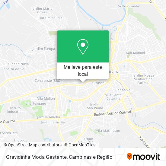 Gravidinha Moda Gestante mapa