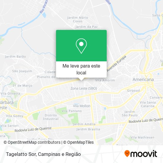Tagelatto Sor mapa