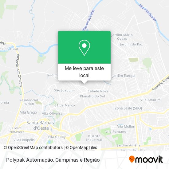 Polypak Automação mapa