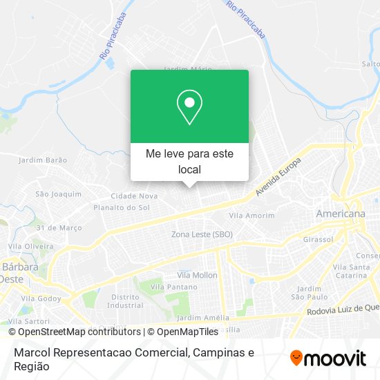 Marcol Representacao Comercial mapa