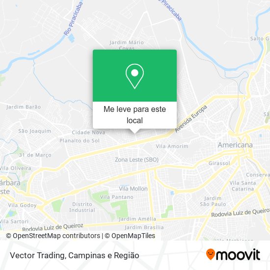 Vector Trading mapa