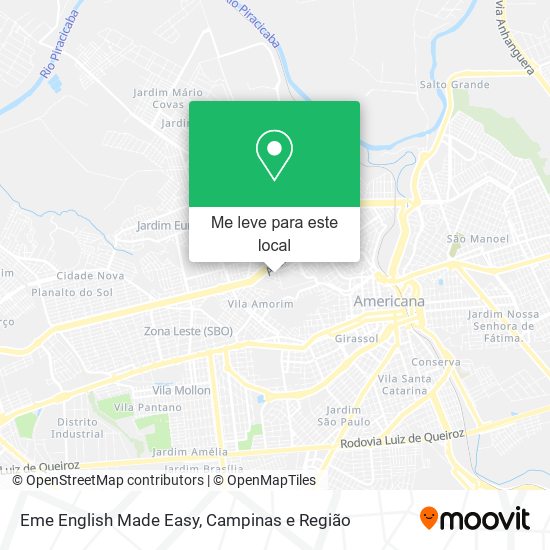 Eme English Made Easy mapa