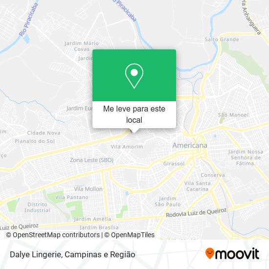 Dalye Lingerie mapa