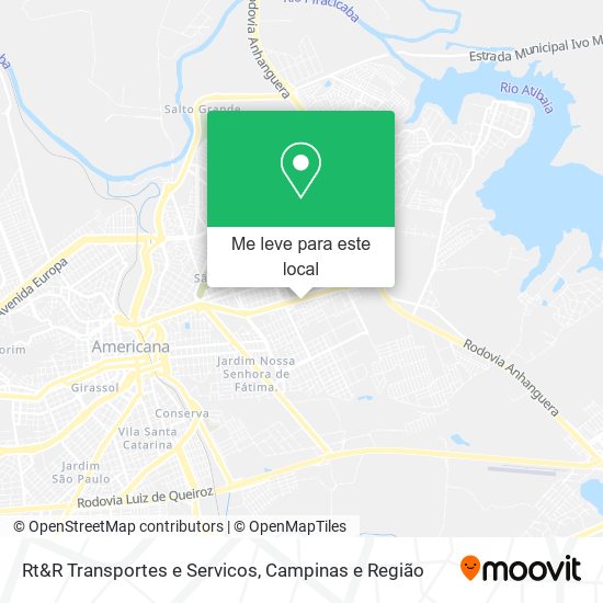 Rt&R Transportes e Servicos mapa