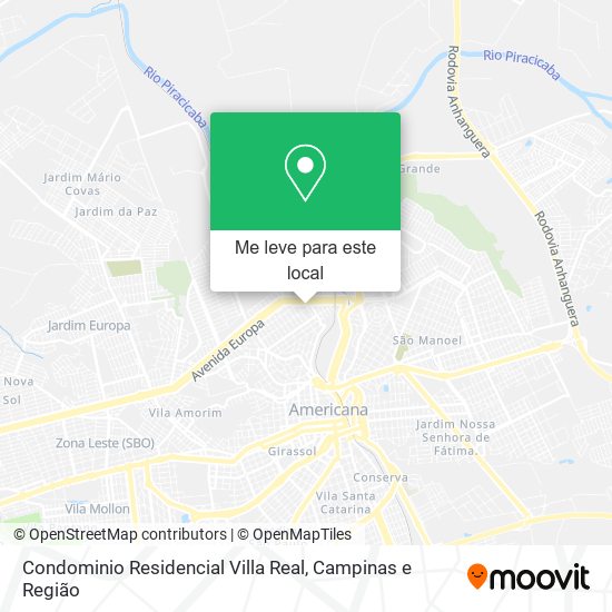 Condominio Residencial Villa Real mapa
