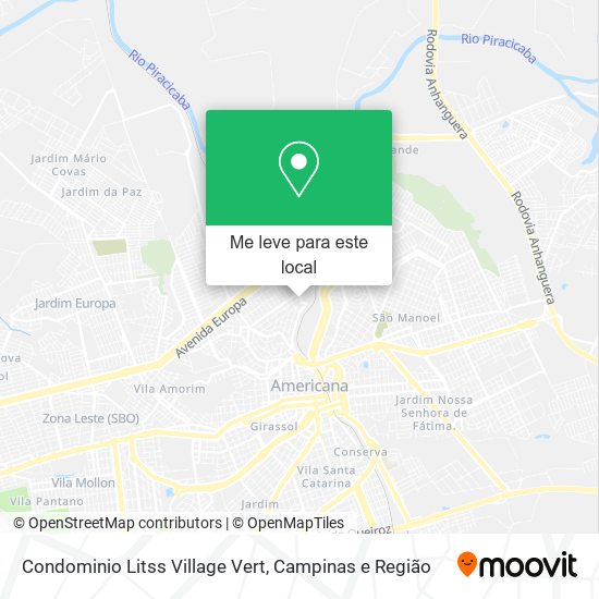 Condominio Litss Village Vert mapa