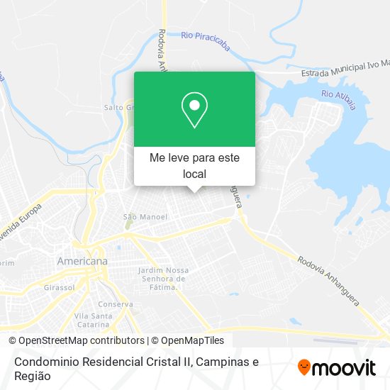 Condominio Residencial Cristal II mapa