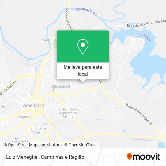 Luiz Meneghel mapa
