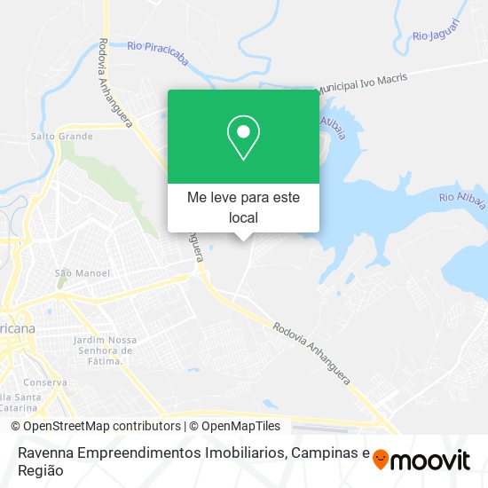 Ravenna Empreendimentos Imobiliarios mapa